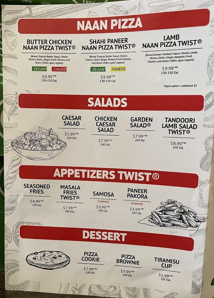Pizza Twist Menu image 1