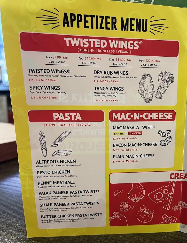 Pizza Twist Menu image 2